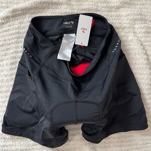 Baleaf Black Padded Cycling Shorts
